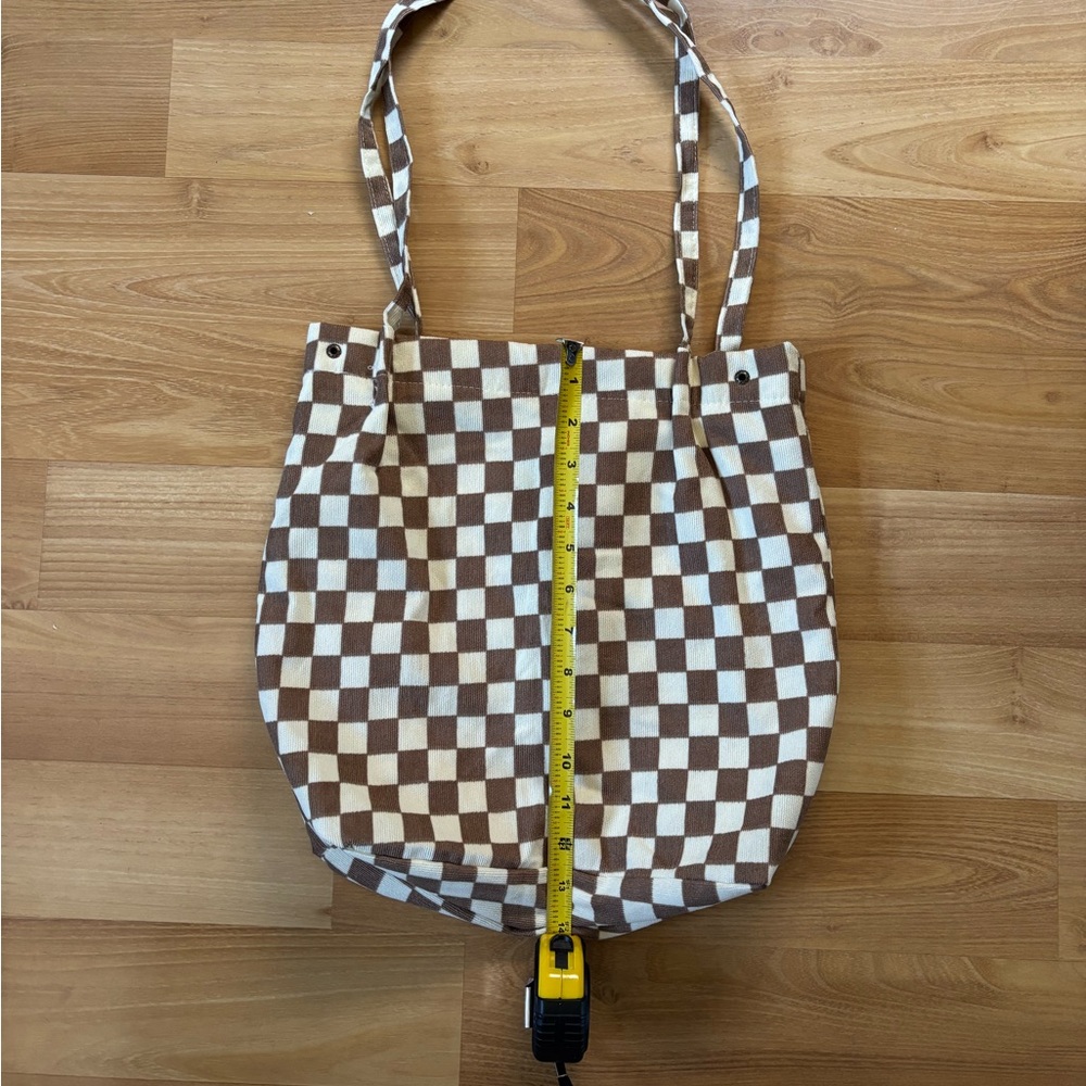 Checkered Mini-Tote - Picture 5 of 6